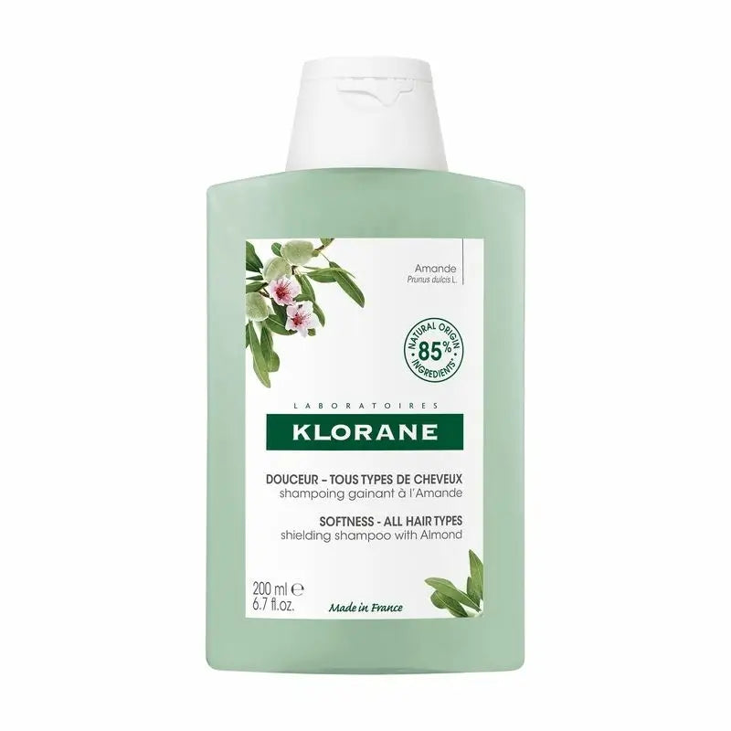 Klorane Fortifying Shampoo With Almond, 200 Ml - All Hair Types
