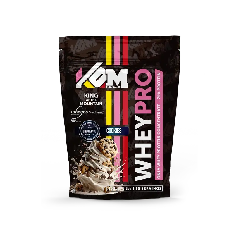Kom Endurance Proteins Sports Nutrition , protéine de lactosérum en sac 453 g goût biscuits