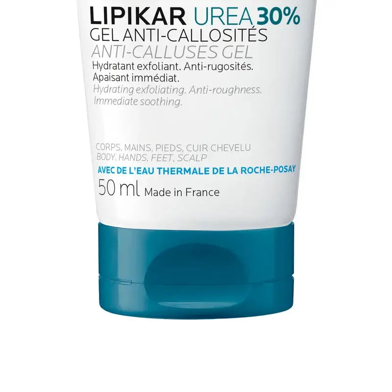 La Roche Posay Lipikar Urea Gel 30% - Gel hydratant à l'urée, 50 ml