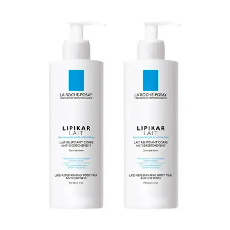 La Roche Posay Lipikar Lait corporel, paquet de 2 x 750 ml