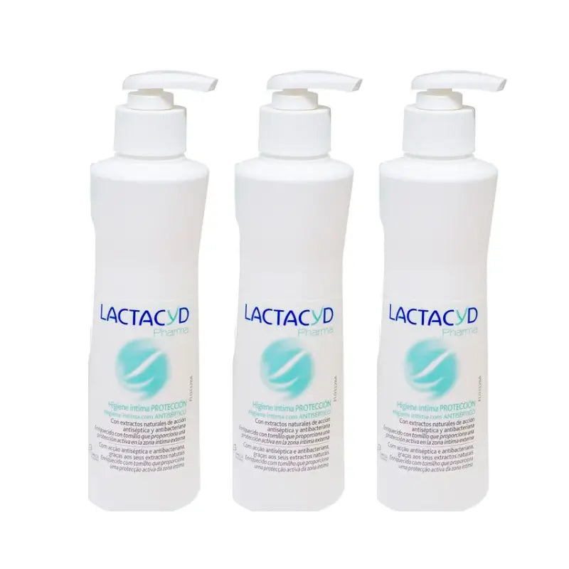 Lactacyd Pharma Triplo Protection hygiénique intime 3 x 250 ml