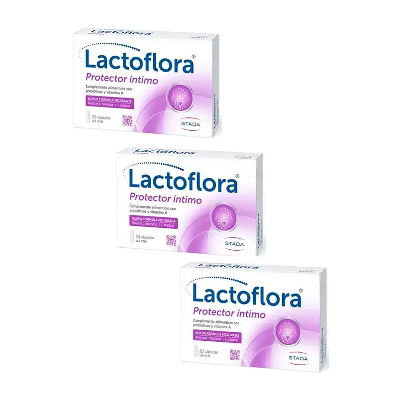 Lactoflora Intimate Protector Pack 3 x 20 Capsules