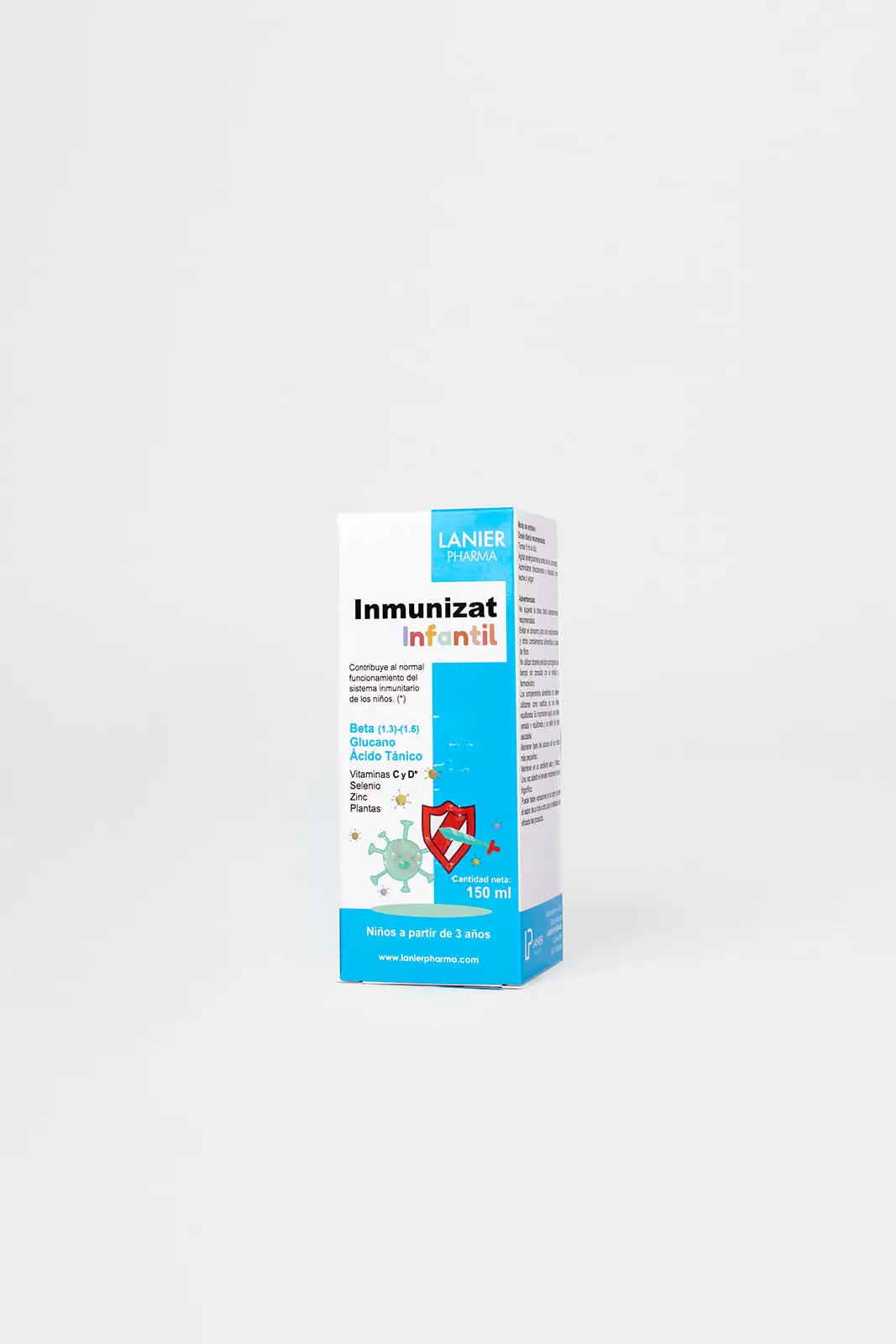 Lanier Pharma Inmunizat Supplément alimentaire pour nourrissons, 150 ml