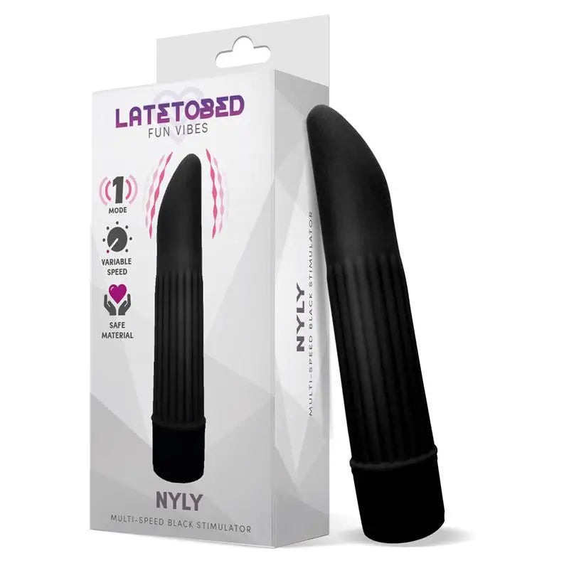 Latetobed Estimulador Multi-Velocidad Negro
