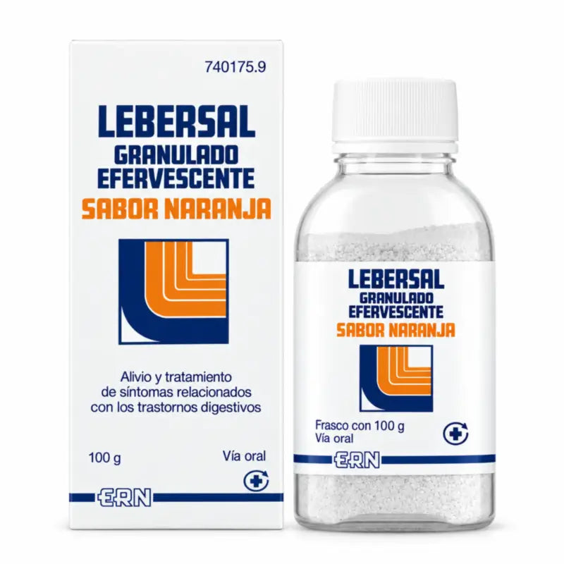 Lebersal Granules Effervescents Orange 100 g