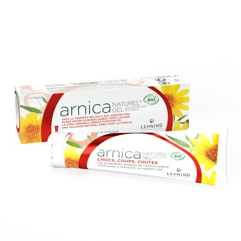 Lehning Arnica Naturel Gel Bio, tube 50 grammes