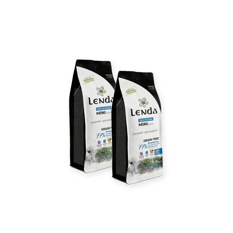Lenda Perro Mini Hypoallergénique Sans Céréales, lot de 2 x 2 kg