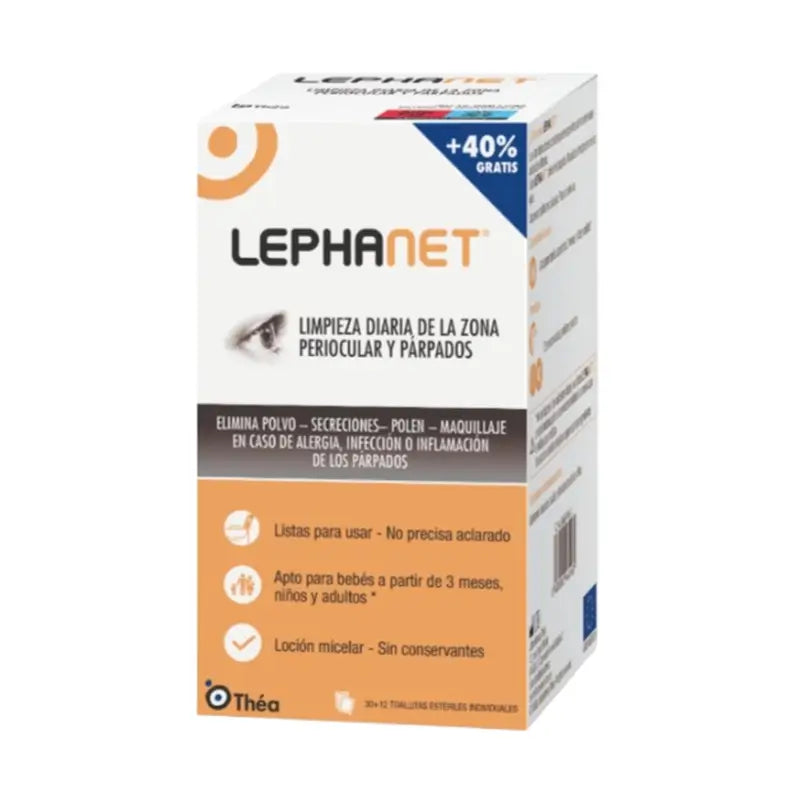 Lephanet Cleansing Wipes 30 pcs + 12 gratuits