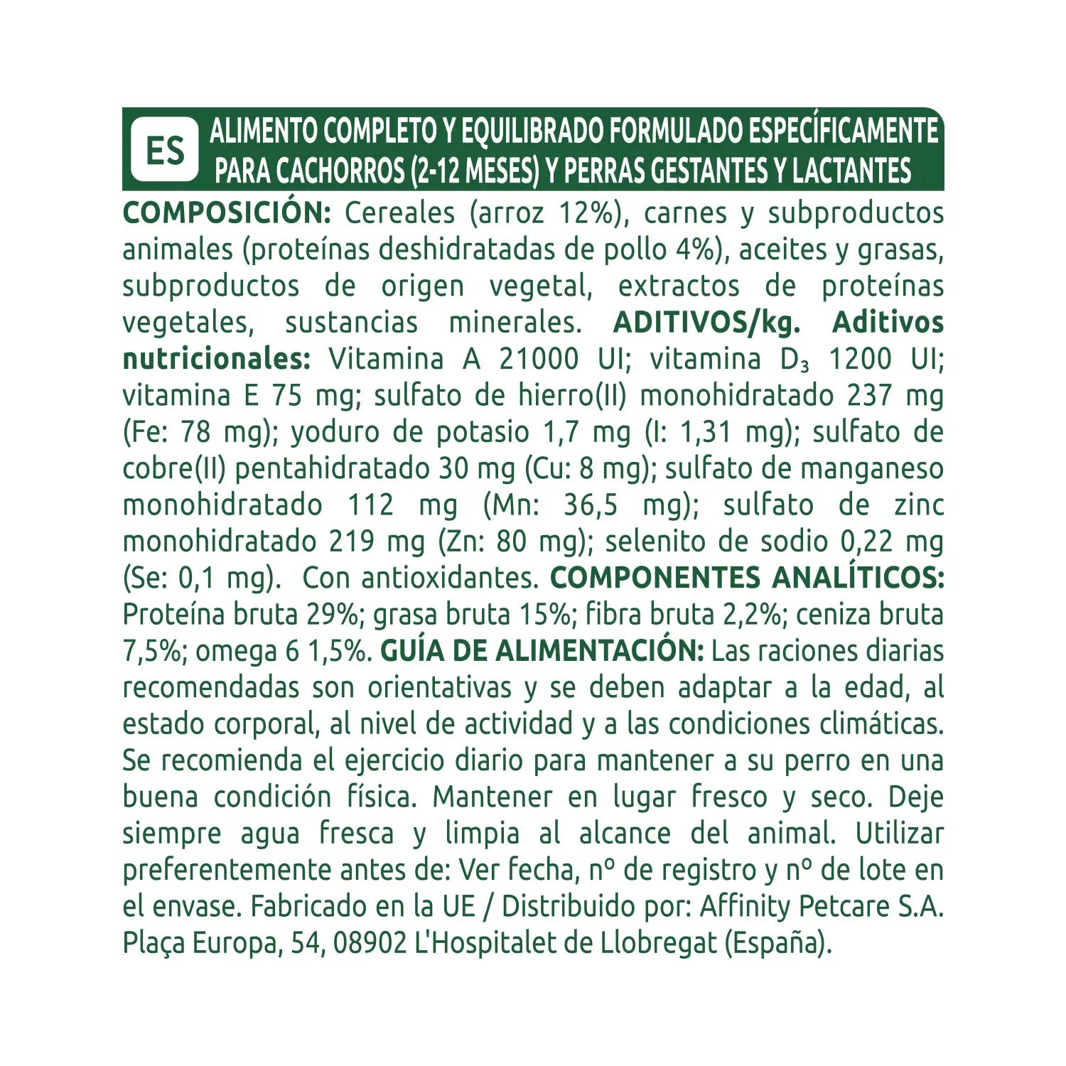 Libra Canine Puppy Chicken 3Kg, nourriture pour chiens