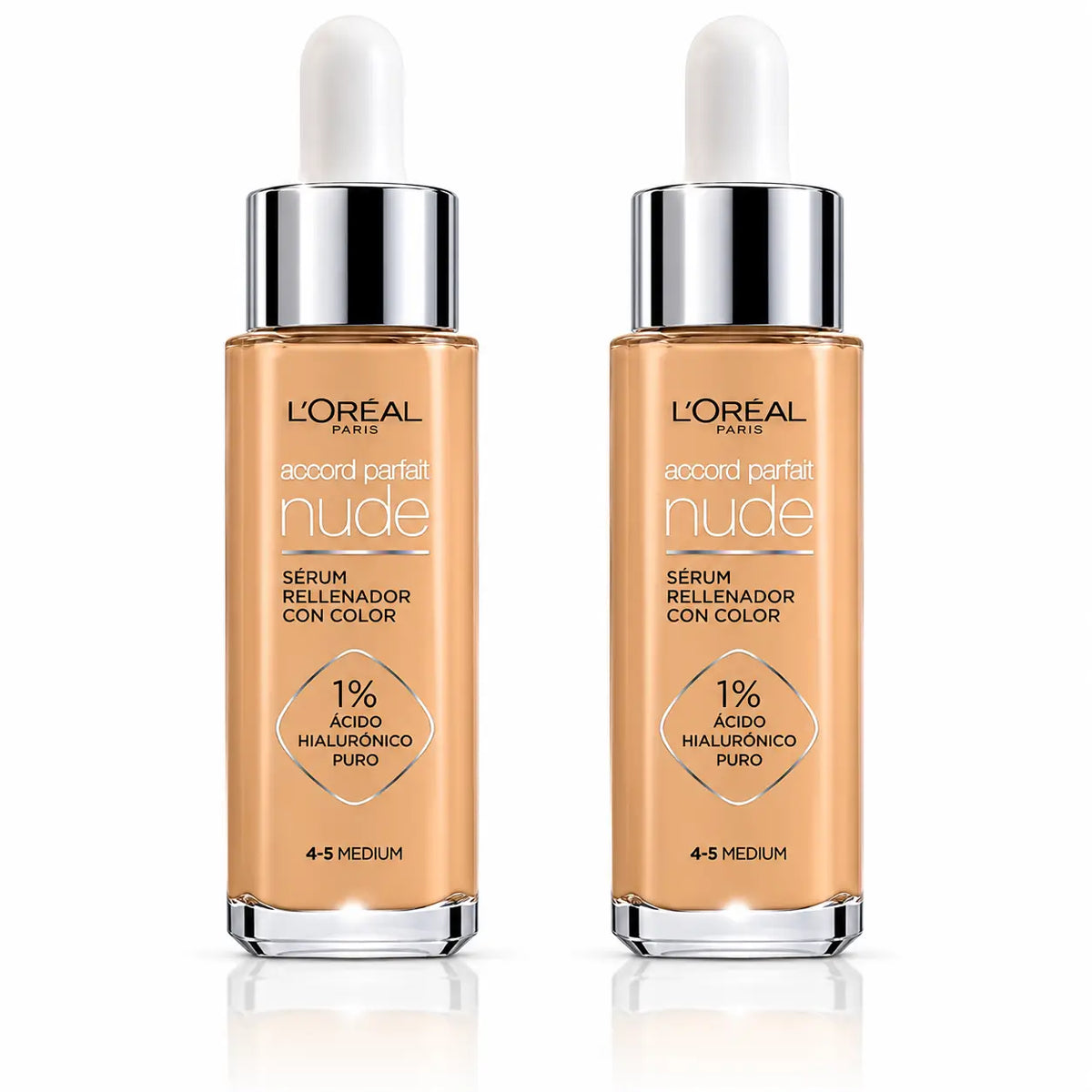 L'Oréal Paris Colour Serum Accord Parfait Tone 4-5 Medium , pack 2