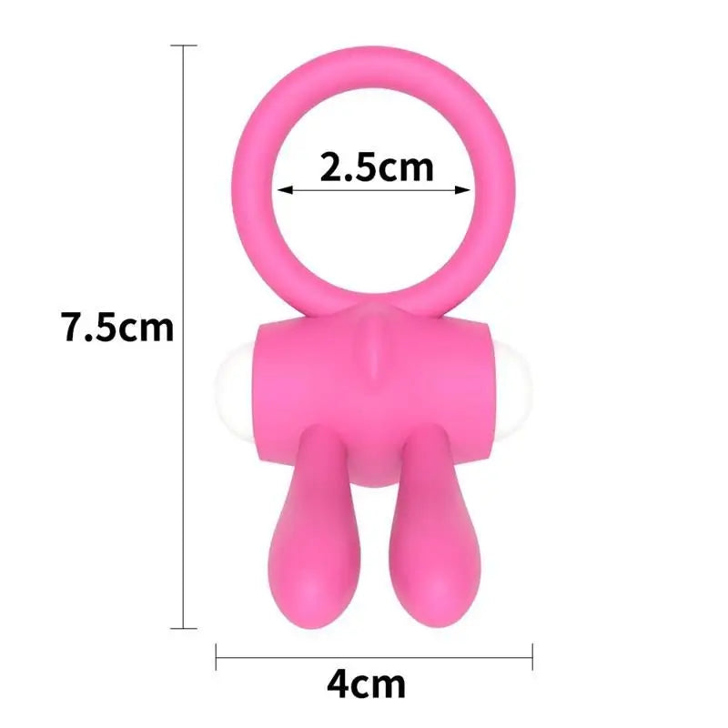 Lovetoy Anneau Vibrant Power Clit Rose