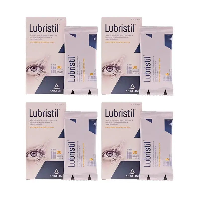 Lubristil Hyaluronate Oeil Sec 4 X 30 Doses Uniques