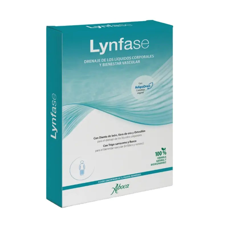 Aboca Lynfase Fluide drainant, 12 flacons