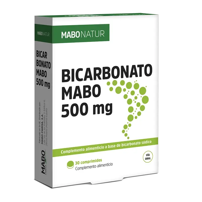 Mabonatur Bicarbonate Mabo 500 Mg, 30 comp