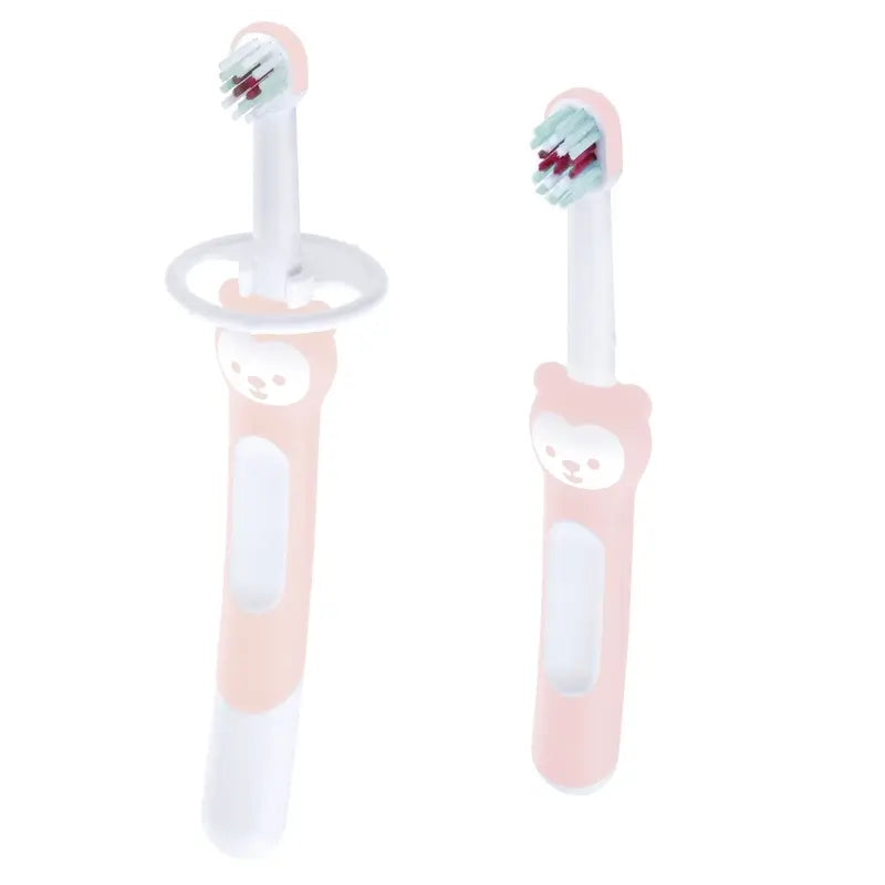 Set d'apprentissage du brossage Mam Baby Brush rose