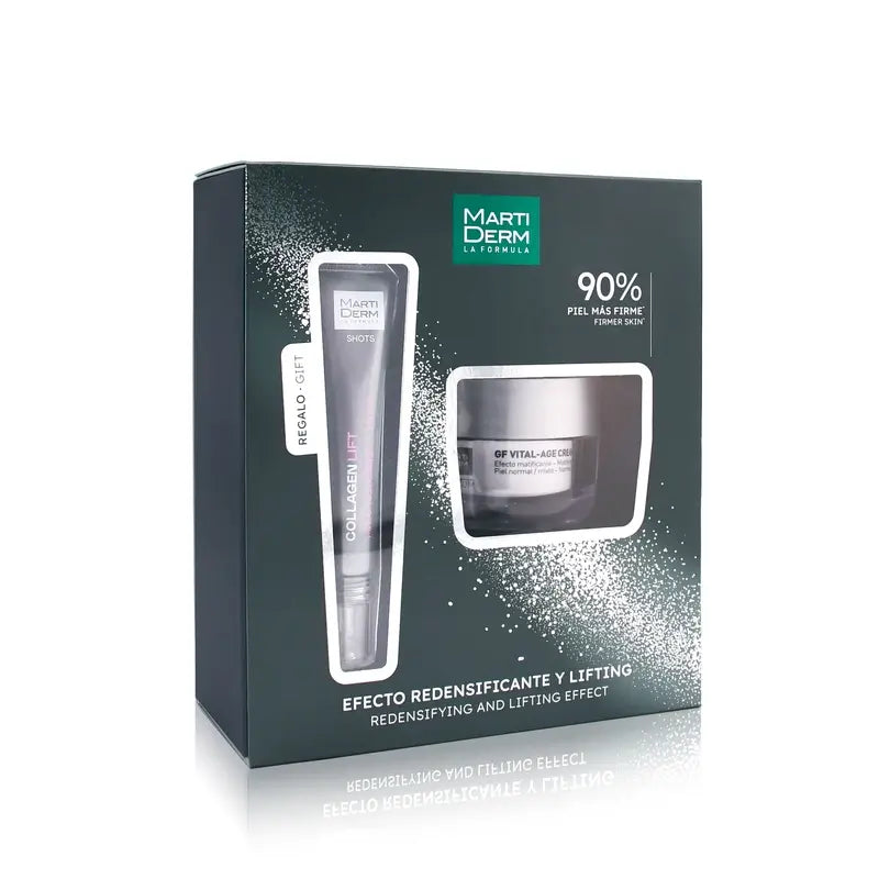 Martiderm Pack Redensifiant & Lifting Gf Vital Age + Shot Collagen Lift