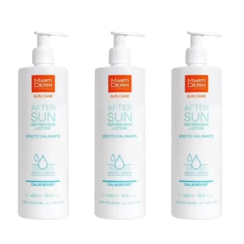 Martiderm Sun Care Lotion après-soleil, 3X400 Ml