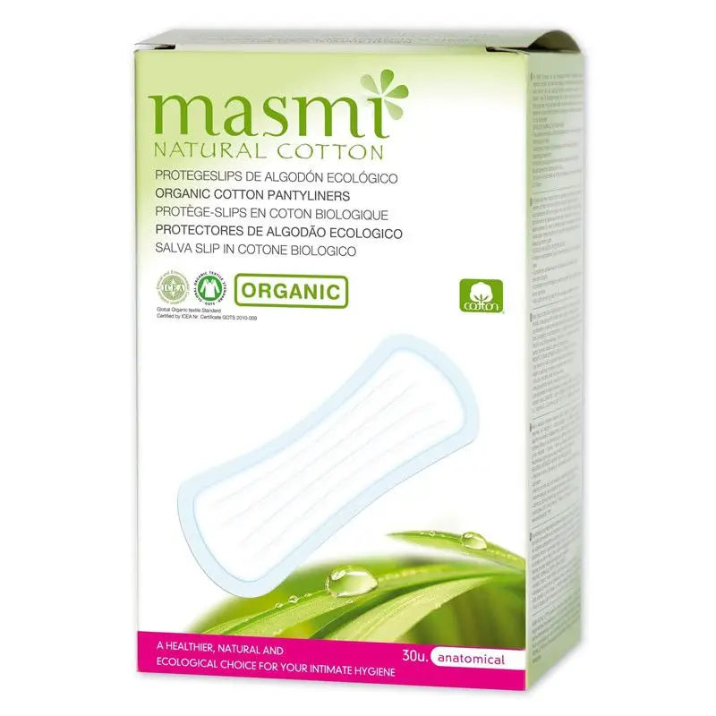 Masmi Anatomical Panty Liners Masmi Natural Cotton, 24 pcs.