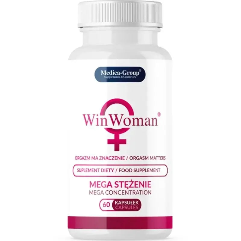 Medica Group Winwoman Capsules Naturelles Pour Améliorer la Vitalité et le Bien-être Intime des Femmes , 60 capsules