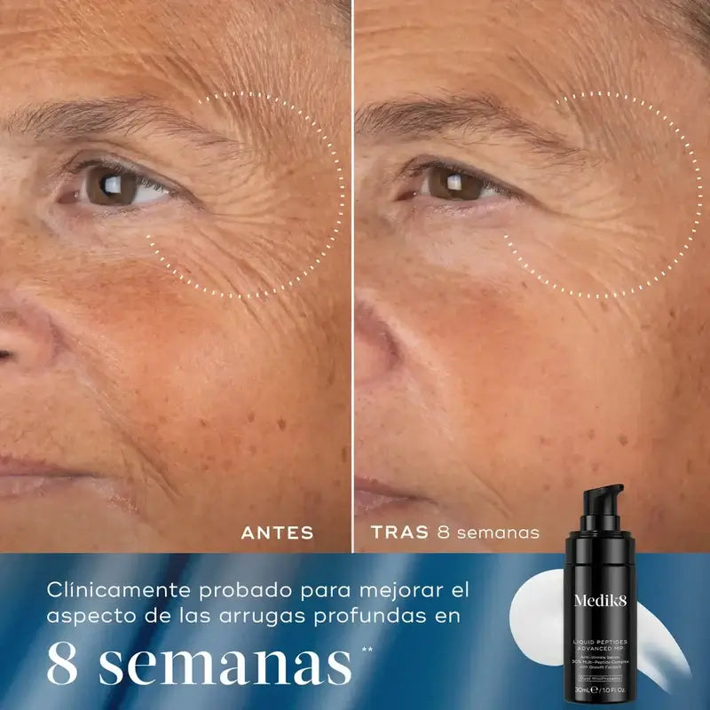 Medik8 Rejuvenation Reset Daily Radiance Vit C 50Ml + Crystal Retinal 3 30Ml + Liquid Peptides Deluxe