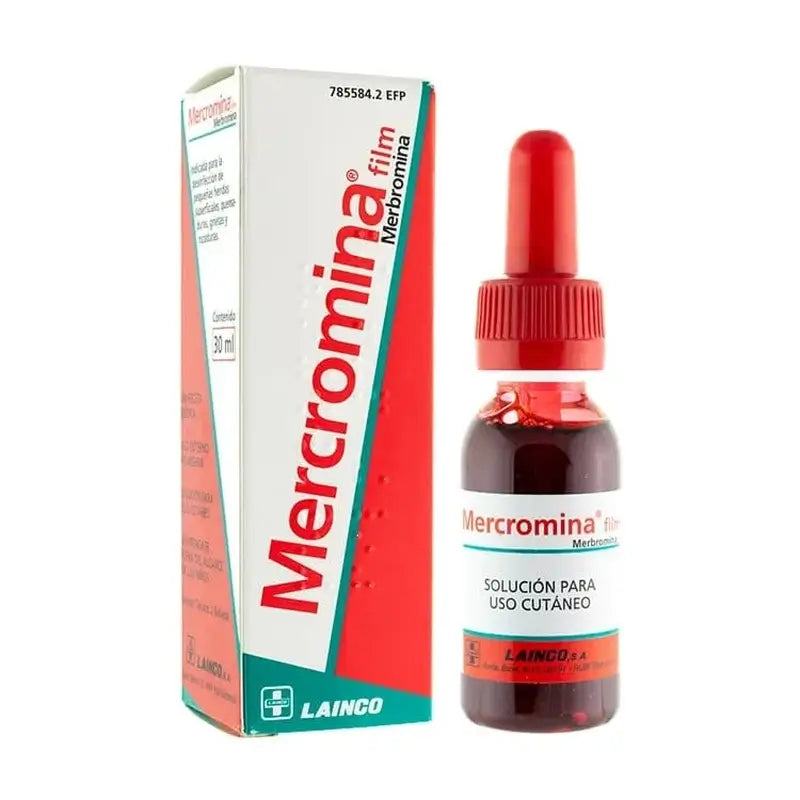 Mercurochrome Film 20 mg/ml Solution topique 30 ml