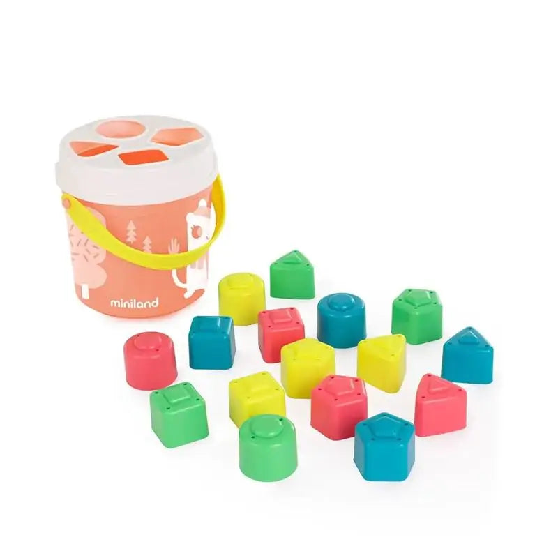 Miniland Encajables Para Bebés De Color Salmón
