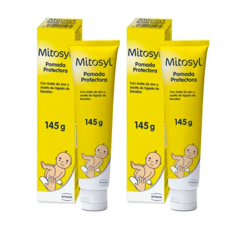 Pommade protectrice Mitosyl, paquet de 2 x 145 gr