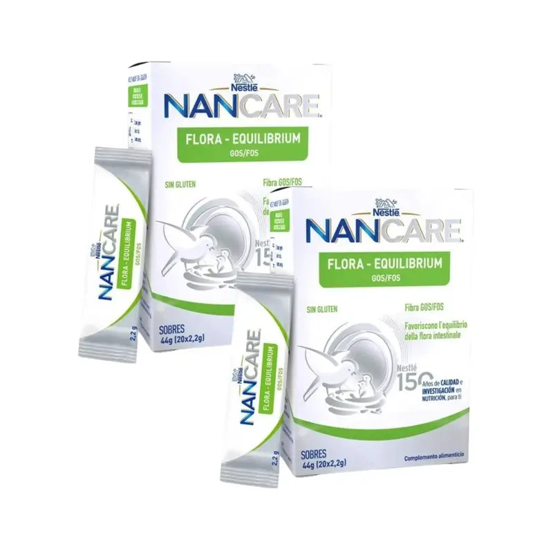 Nancare Flora-Equilibrium, 20X2,2 Gr, paquet de 2
