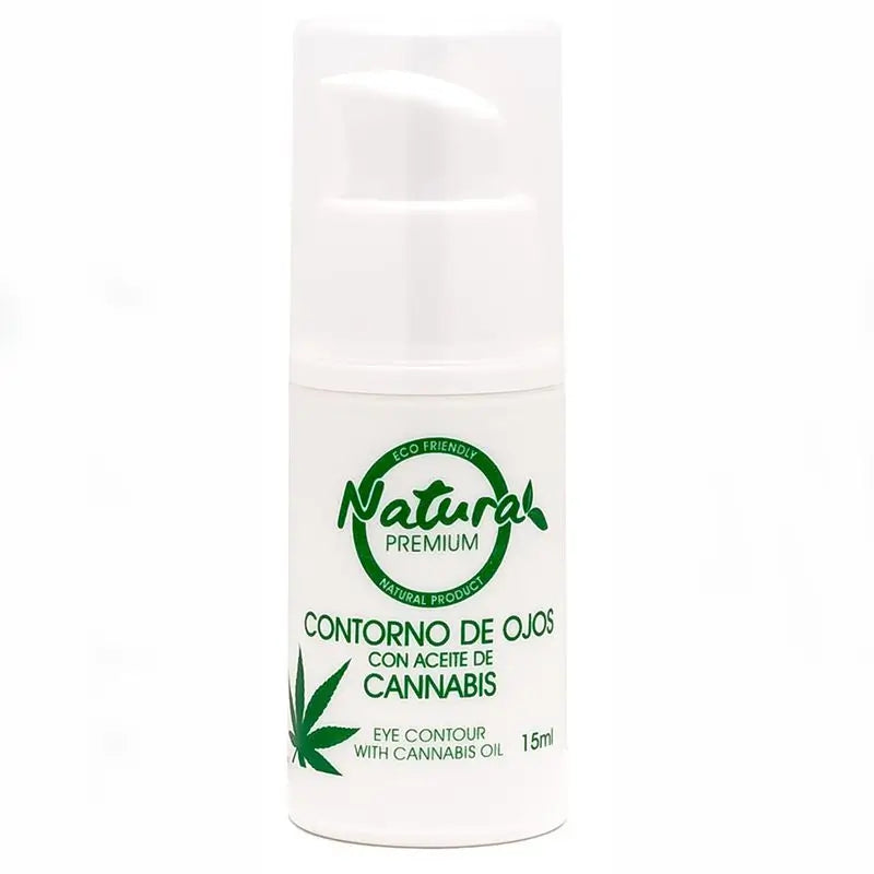 Natura Premium Cannabis Contorno De Ojos , 15 ml