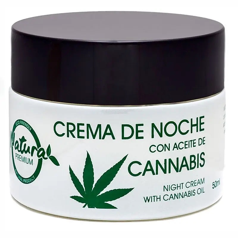 Natura Premium Cannabis Crema De Noche , 50 ml