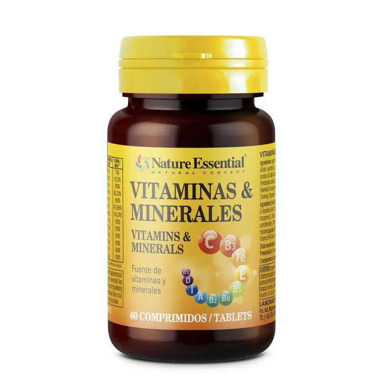 Nature Essential Vitamins & Minerals , 60 tablets