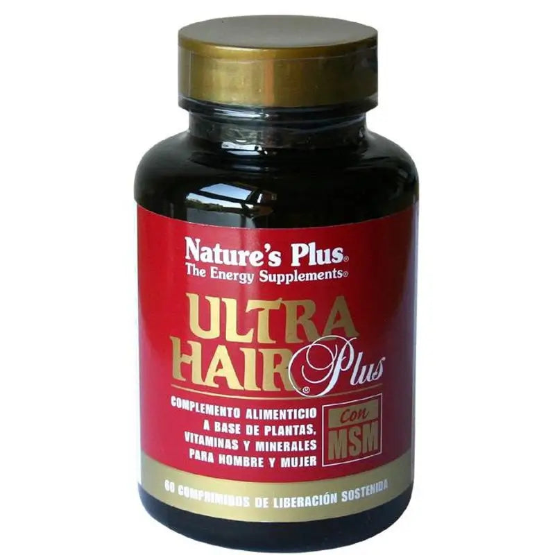Natures Pl Ultra Hair Plus Con Msm , 60 comprimidos