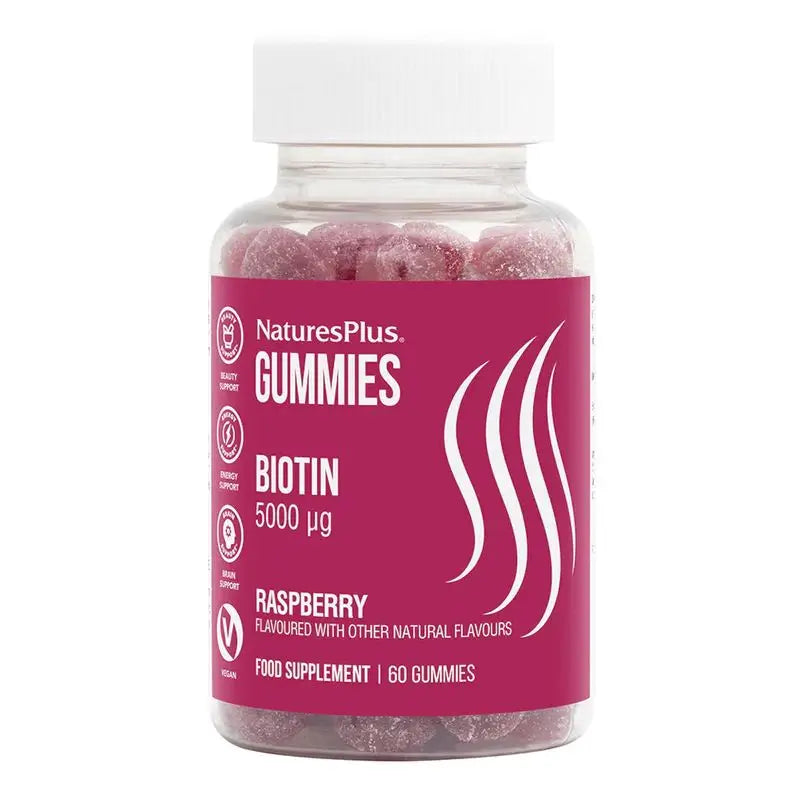 Natures Plus Gummies Biotina 60Gummies.