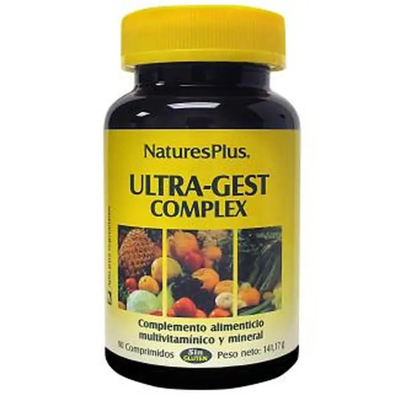 Natures Plus Ultra Gest Complex Nueva Formula 90Comp.