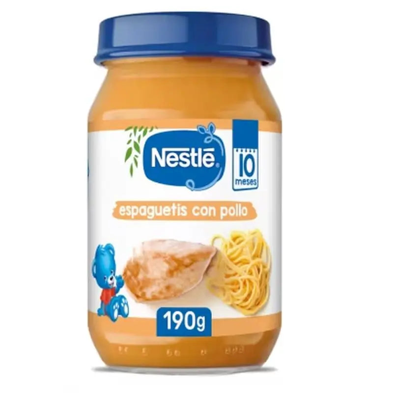 Nestlé Spaghetti au poulet en bocaux salés, 190g