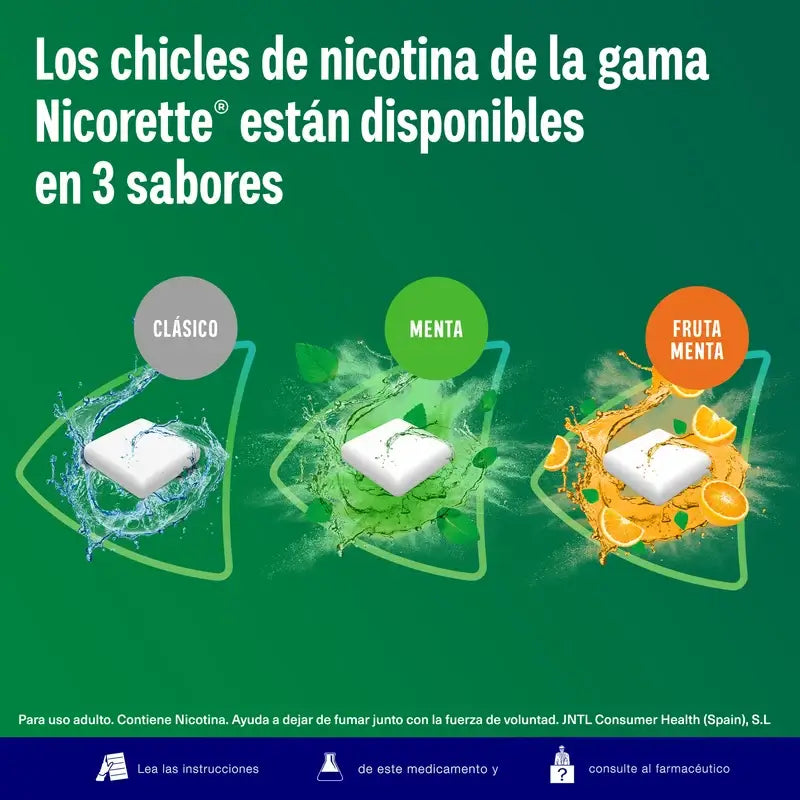 Nicorette Freshfruit 2 mg 105 Gomme à mâcher