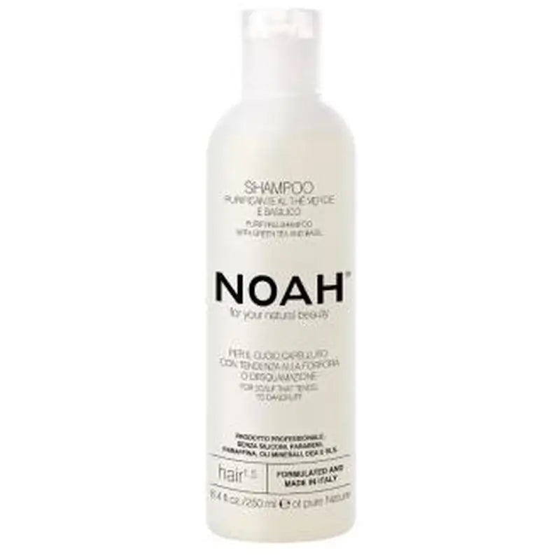 Noah Champu Purificante Con Te Verde Y Albahaca 250Ml.