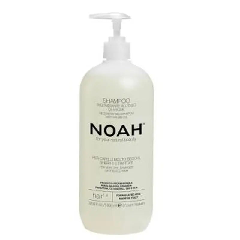 Noah Champu Regenerador Con Aceite De Argan 1000Ml.