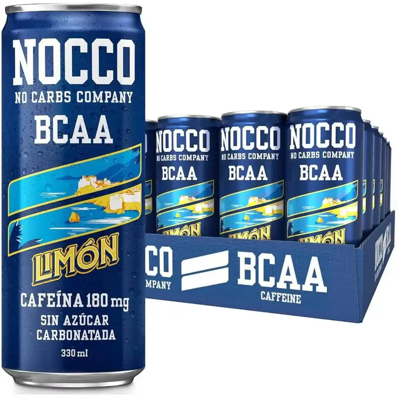 Nocco Pack Bcaa Lemon From The Sun, 12 pcs x 330 ml
