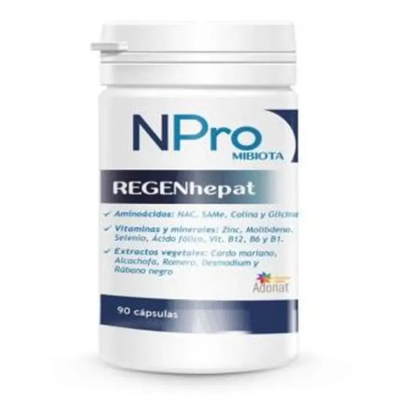 Npro Regen Hepat 90 Cápsulas