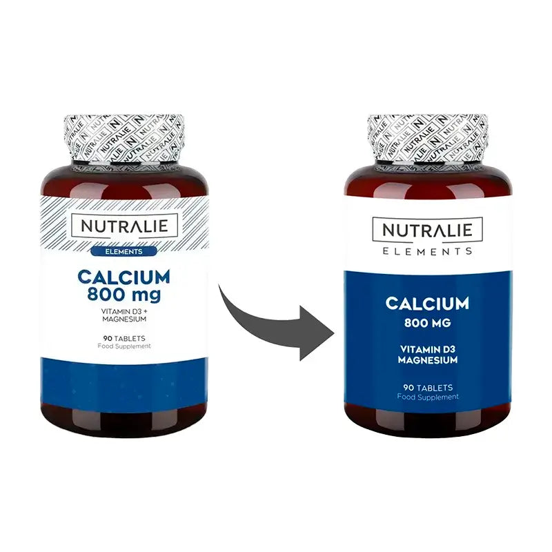 Nutralie Calcium 800Mg + D3 + Magnésium Os & Muscles , 90 unités