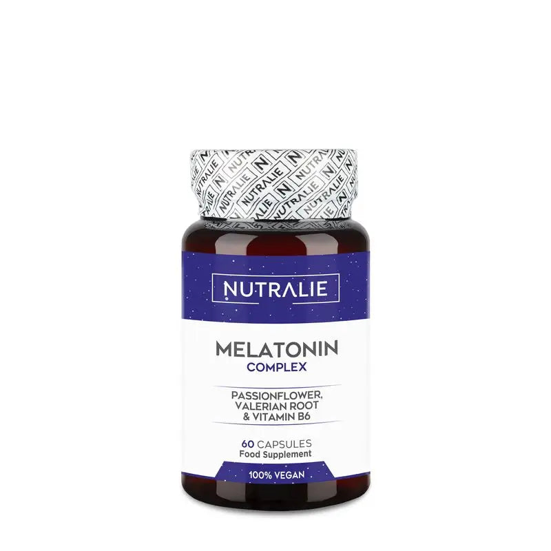 Nutralie Mélathionine avec Passiflore + B6 et Racine de Valériane , 60 gélules