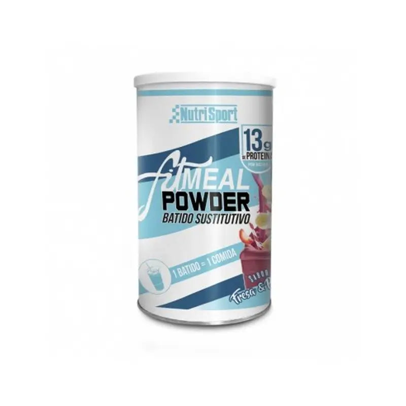Nutrisport Fit Meal Powder Fraise-Platane 300Gr.