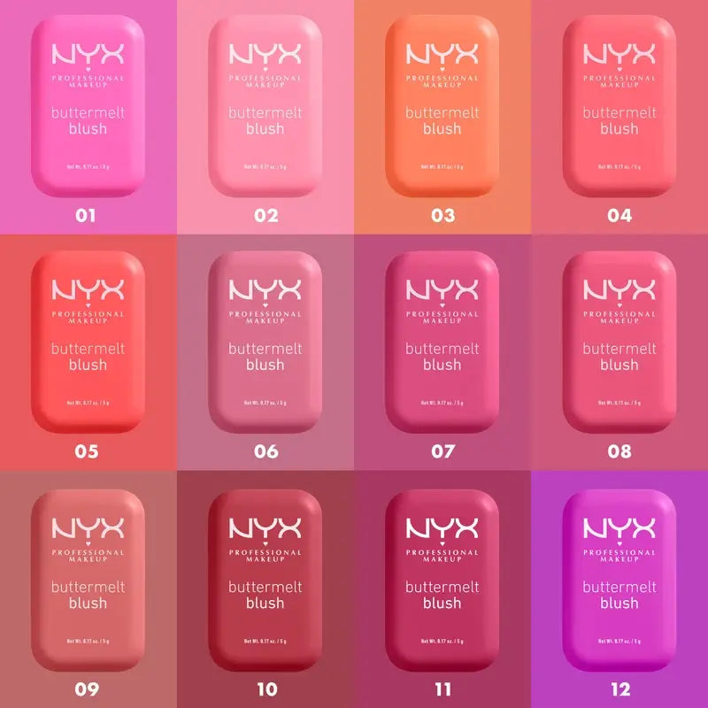 Nyx Buttermelt Blusher Shade 06 , 5 gr