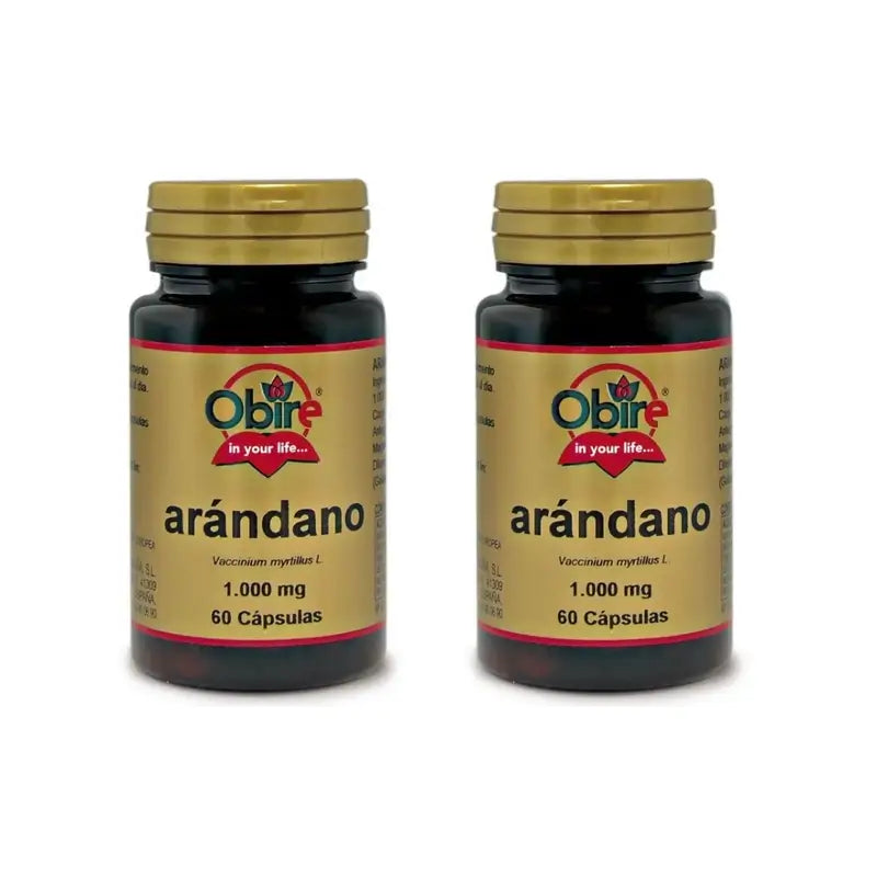 Obire Myrtille, 2X60 Capsules