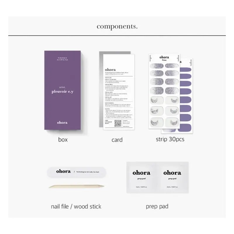 Ohora Gel Nails - Goblin Moon, 30 unités