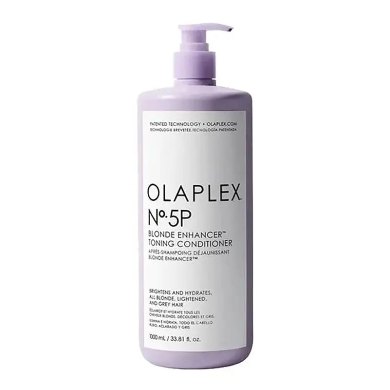 Olaplex Nº5 Blonde Toning Conditioner Cheveux blonds et gris, 1000 ml