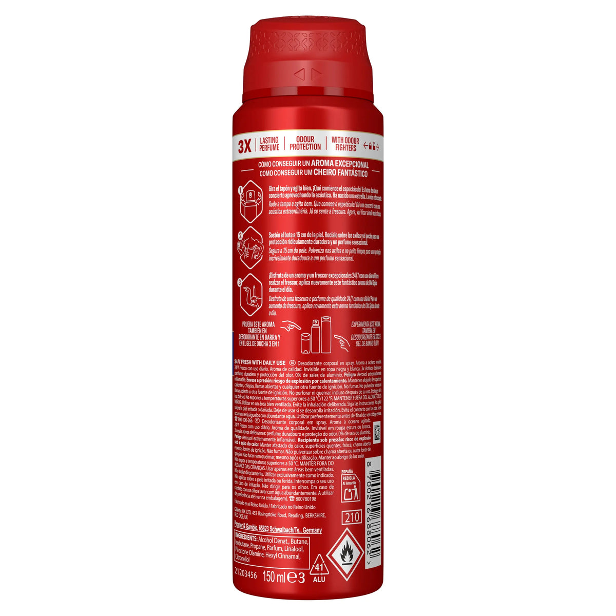 DEO Spray Captain 150ml