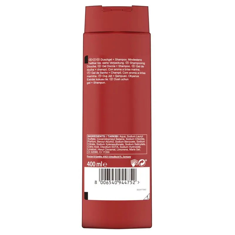 Old Spice Deep Sea Gel douche et shampooing 400 ml