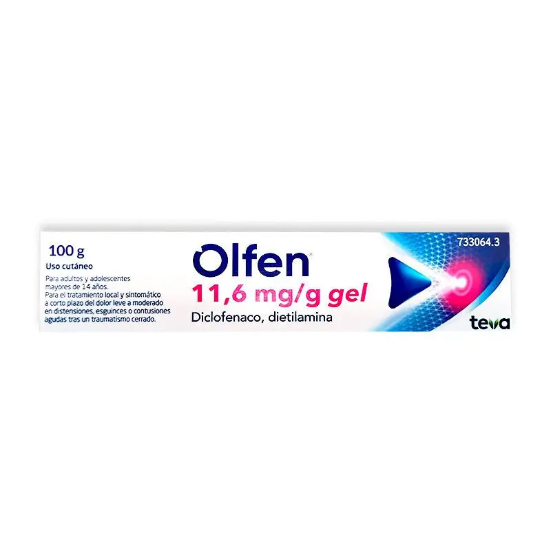 Olfen 11,6 mg/g Gel pour la peau 1 tube, 100 g